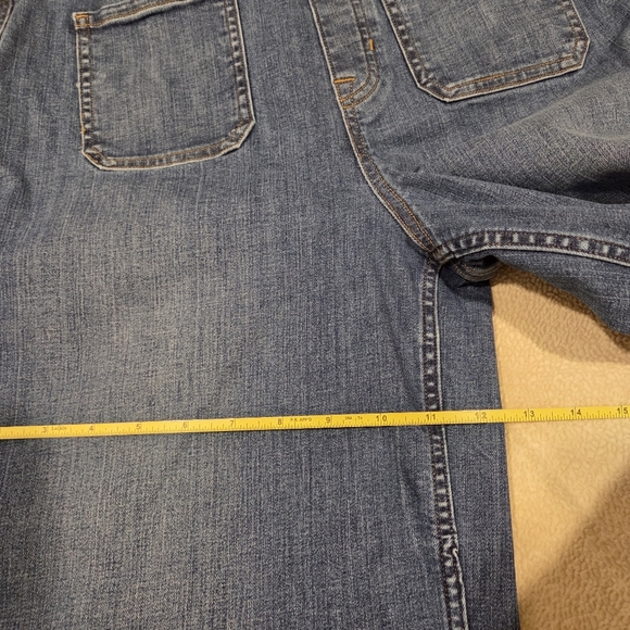 Spanx Wide-Leg Crop Jeans, Size L - Picture 11 of 12